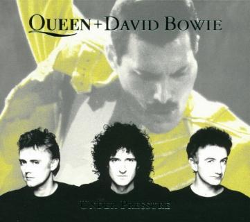 Queen 'Under Pressure' UK CD1 front sleeve