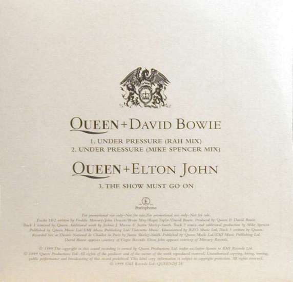 UK CD promo back sleeve