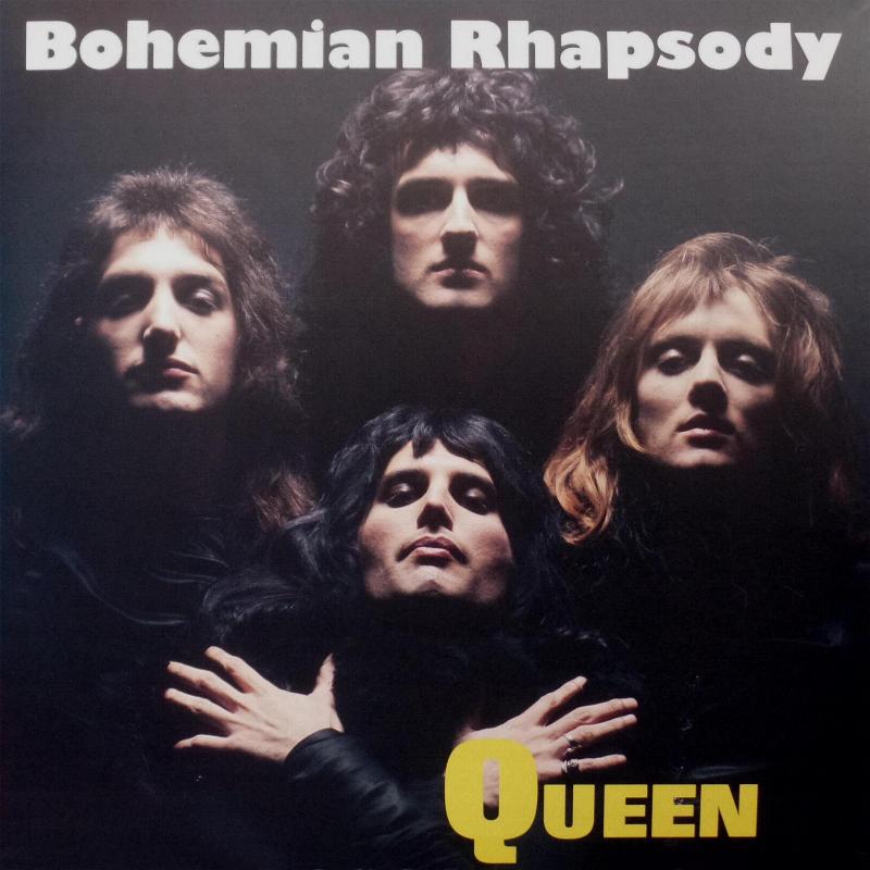 Queen 'Bohemian Rhapsody' UK 2015 12" reissue front sleeve