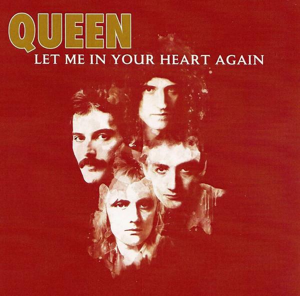 Queen 'Let Me In Your Heart Again' USA promo CD front sleeve
