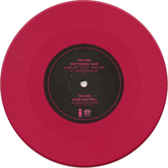 Queen 'Stormtroopers In Stilettos' UK 7" coloured vinyl