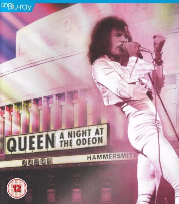 Queen 'A Night At The Odeon' UK Blu-ray front sleeve