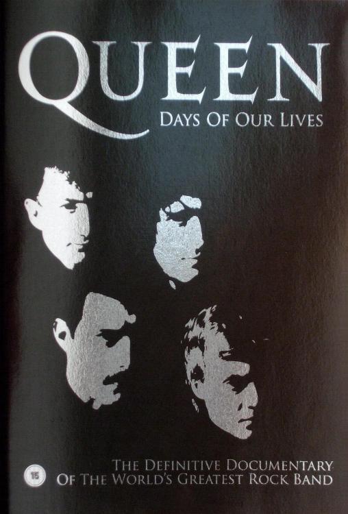 Queen 'Days Of Our Lives' UK DVD front sleeve