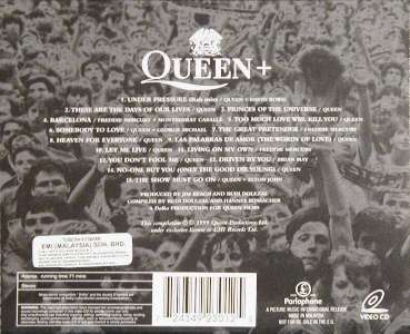 Taiwanese Video CD back sleeve