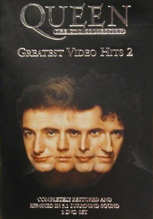 Queen 'Greatest Video Hits II' UK DVD front sleeve