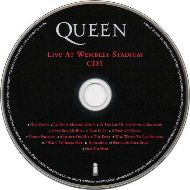 UK 2011 CD & DVD set CD disc 1