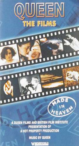 Queen 'Made In Heaven - The Films' UK VHS front sleeve