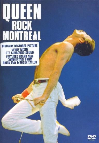 Queen 'Queen Rock Montreal' UK single DVD front sleeve with sticker