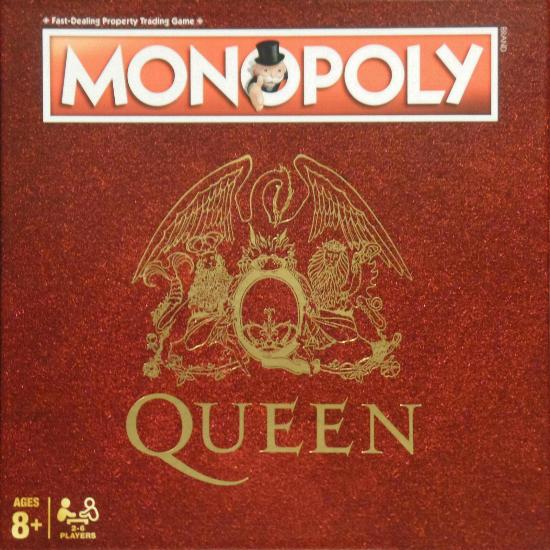 Queen Monopoly box front