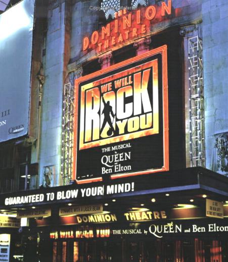 'We Will Rock You' musical Dominion Theatre photograph