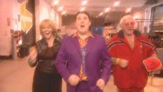 Peter Kay, Sally Lindsay and Jimmy Saville