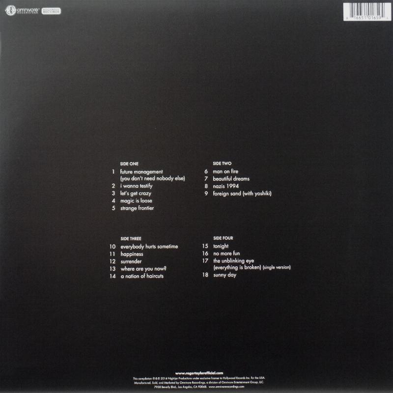 US LP back sleeve