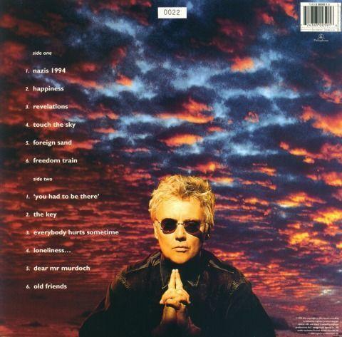 Roger Taylor 'Happiness?' UK LP back sleeve