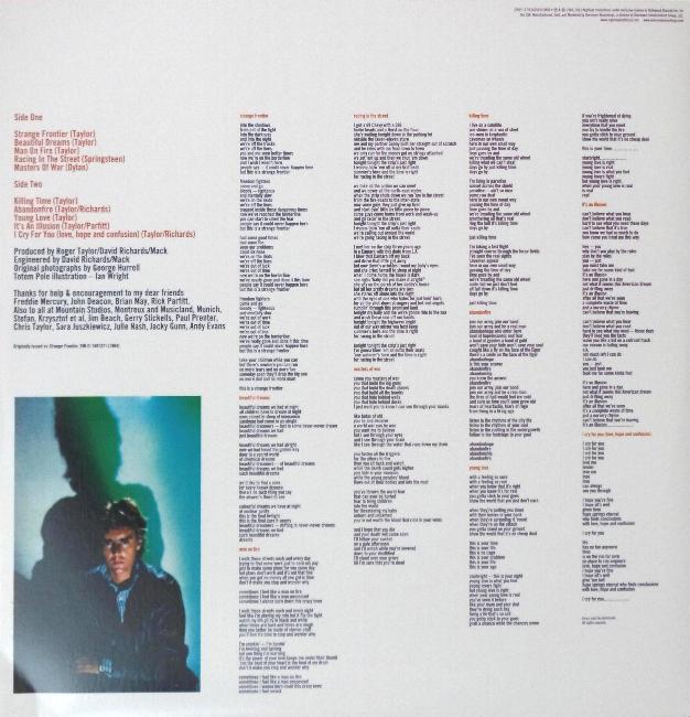 US 2015 coloured vinyl LP inner sleeve
