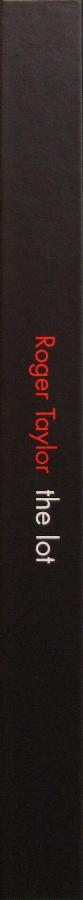 Roger Taylor 'The Lot' UK boxed set book spine