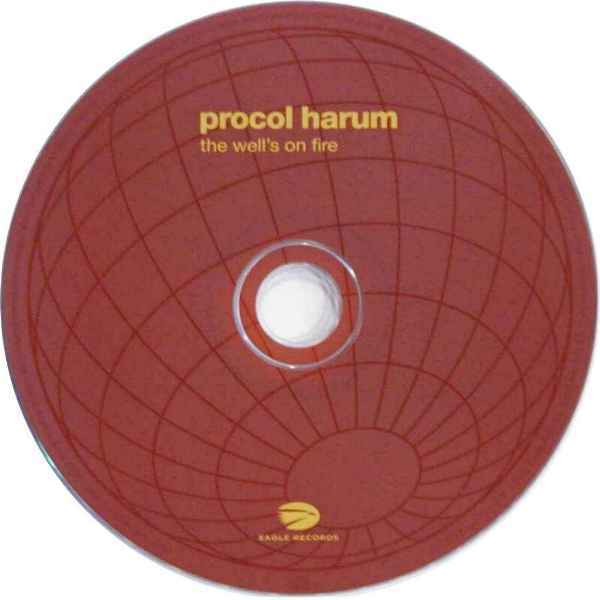 Procol Harum 'The Well's On Fire' UK CD disc