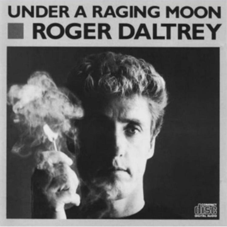 Roger Daltrey 'Under A Raging Moon' UK CD front sleeve