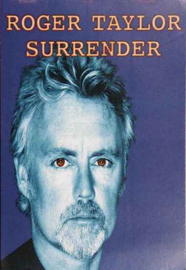 Roger Taylor 'Surrender' promo postcard front