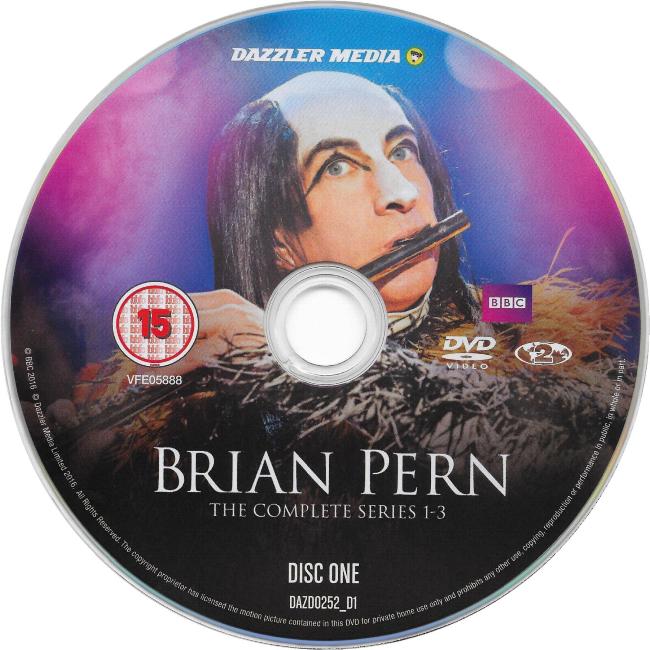 'Brian Pern' UK DVD disc