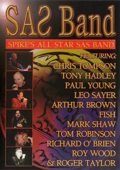 SAS Band 'The Show' UK DVD front sleeve