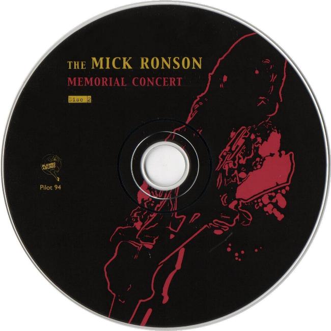 Various Artists 'The Mick Ronson Memorial Concert' CD reissue disc 2