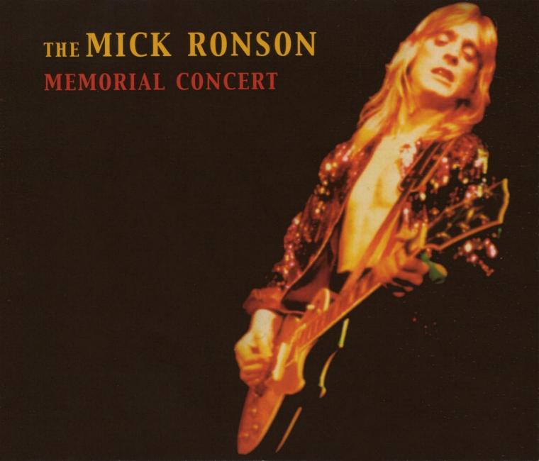 Various Artists 'The Mick Ronson Memorial Concert' CD reissue front sleeve