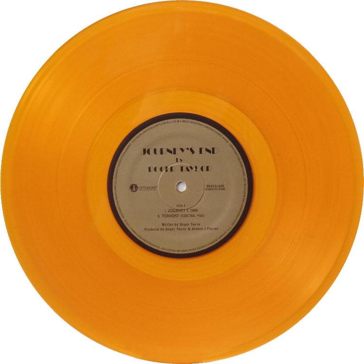 Roger Taylor 'Journey's End' US 10" coloured vinyl