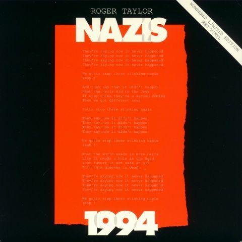 Roger Taylor 'Nazis 1994' UK 7" front sleeve