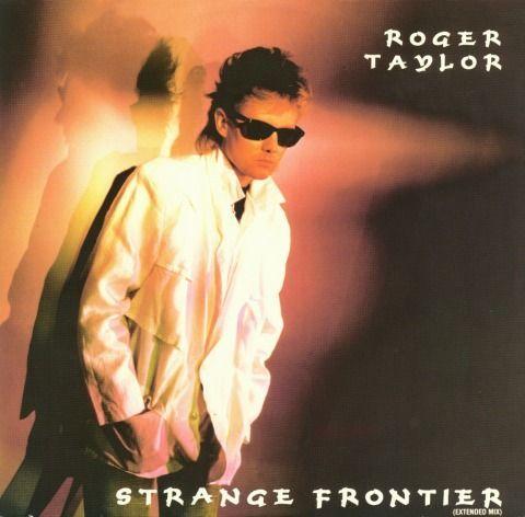 Roger Taylor 'Strange Frontier' UK 12" front sleeve