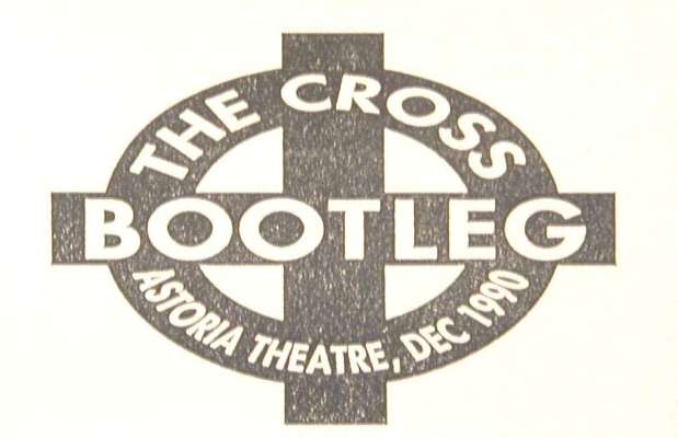 The Cross 'Bootleg' UK cassette front sleeve