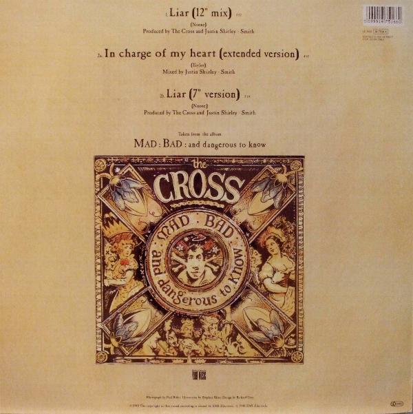 The Cross 'Liar' German 12" back sleeve