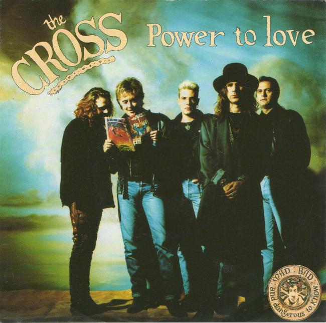 The Cross 'Power To Love' UK 7" front sleeve