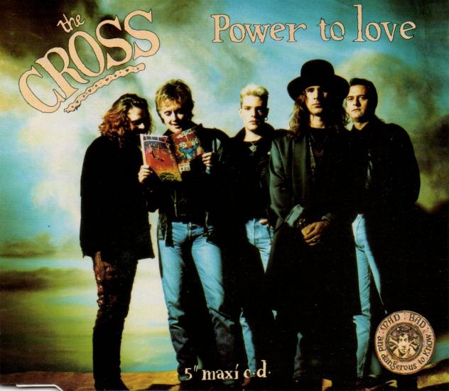 The Cross 'Power To Love' UK CD front sleeve